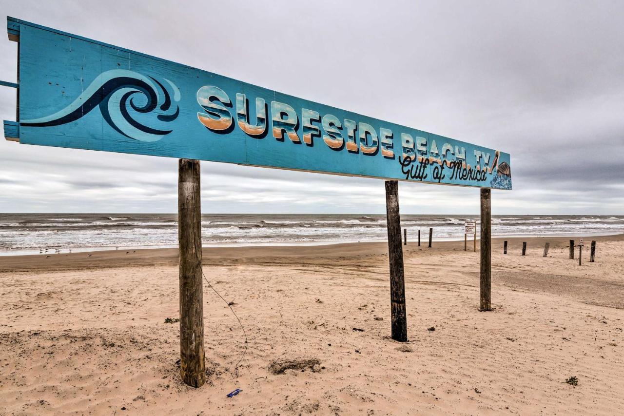 Surfside Beach Gem With Deck - 1 Block To Shore! Freeport Ngoại thất bức ảnh